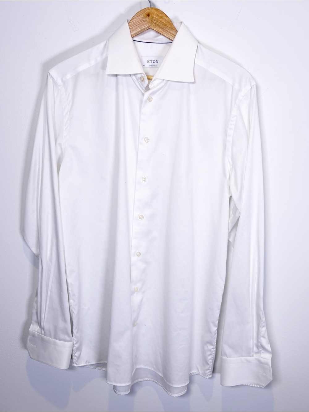 Eton White Button Down Shirt